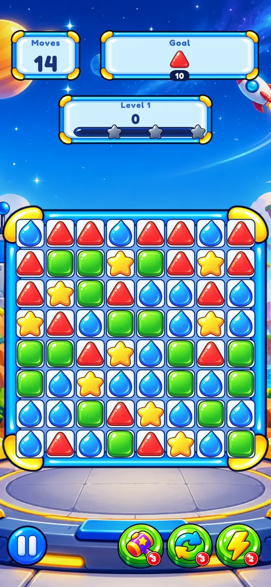 A level in Rocket Bay